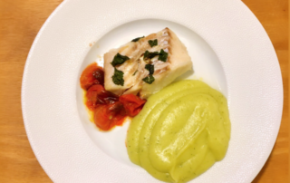 Purée de courgettes et panais