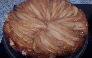 Tarte tatin d'endives