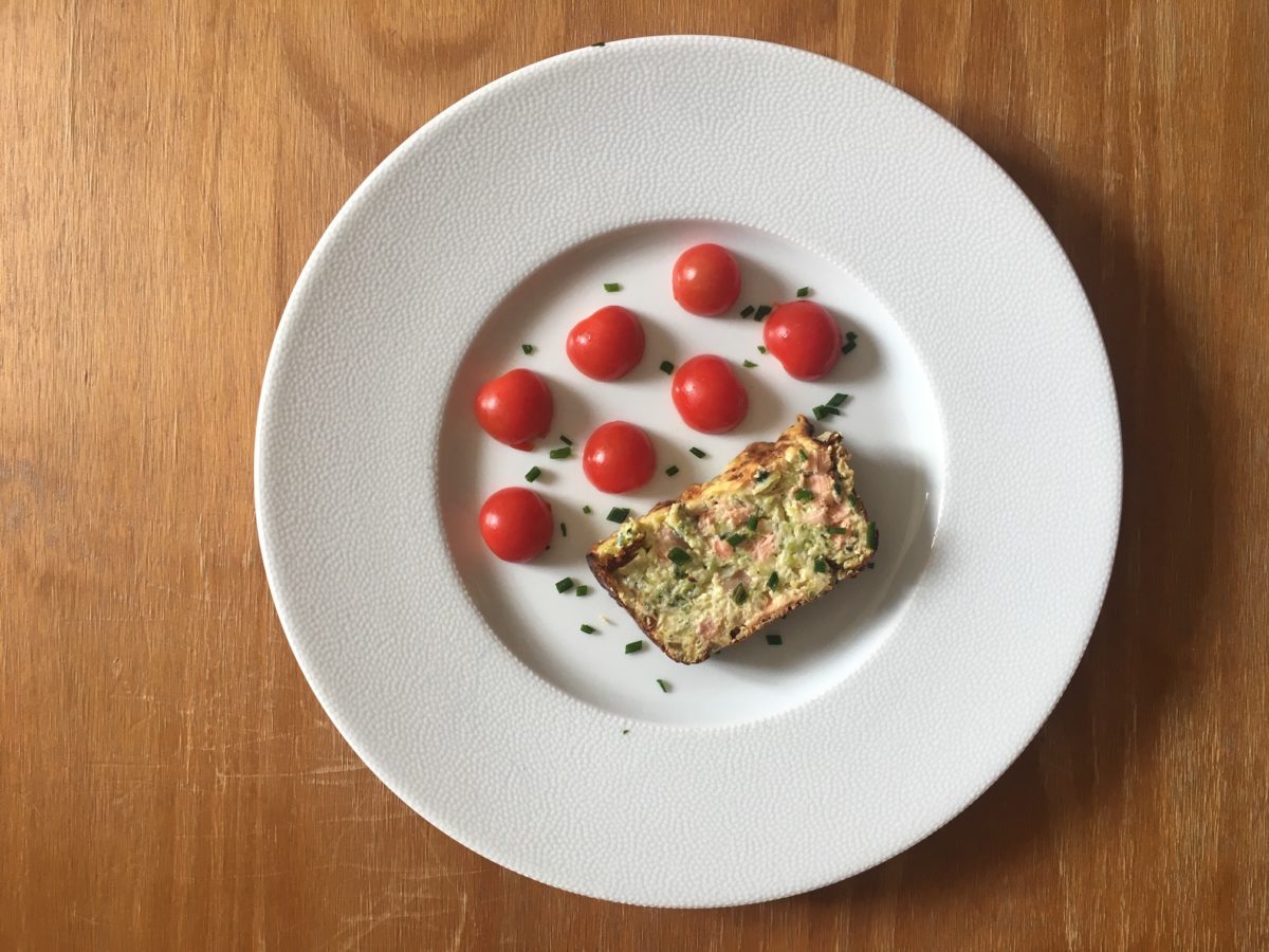 Terrine de courgettes au saumon Blette comme Chou