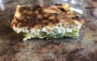 clafouti asperges vertes